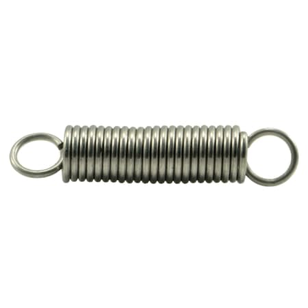 Midwest Fastener 5/16" x 0.041" x 1-1/2" 18-8 Stainless Steel Extension Springs 3PK 38811
